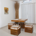 Visitor's Waiting Room: Simple yet opulently presented waiting room at Concord Valley View Serviced Apartment